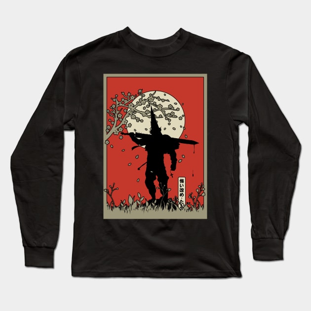 Penitent Still Long Sleeve T-Shirt by Banjar History Podcast